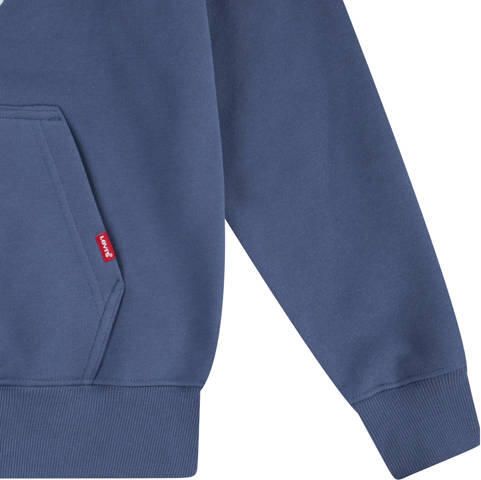 Levis Levi's Kids hoodie SPORTY met logo middenblauw Sweater Logo 152 - Foto 2