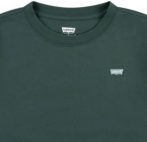 Levi's Kidswear Shirt met lange mouwen LVB LS GRAPHIC TEE SHIRT met logo borduursel voor jongens