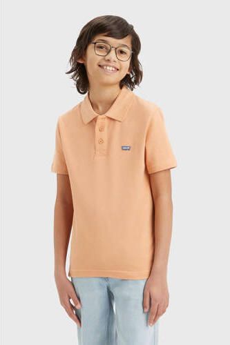 Levis Levi's Kids polo oranjezand Jongens Katoen Polokraag Effen 140 - Foto 2