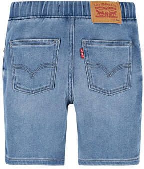 Levis Levi's Kids skinny jeans bermuda Dobby salt lake Denim short Blauw Jongens Stretchdenim 176 - Foto 5