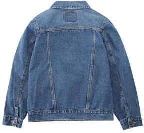 Levis Levi's Kids spijkerjas bristol Blauw Jongens Katoen Klassieke kraag Effen 116