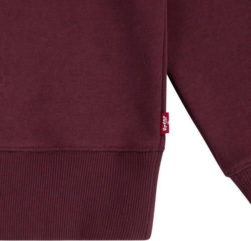 Levis Levi's Kids sweater Batwing met logo chocoladebruin Logo 140 - Foto 2
