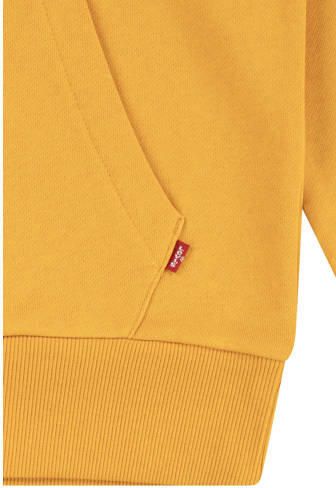 Levis Levi's Kids sweater Batwing met logo warmgeel Logo 176