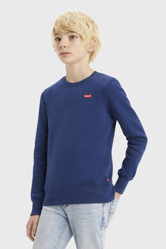 Levis Levi's Kids sweater blauw Effen 140 | Sweater van Levi's - Foto 2