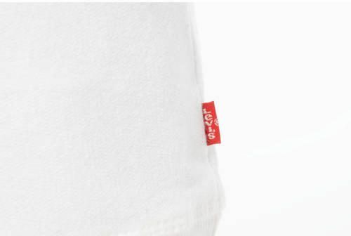 Levis Levi's Kids sweater Key item met logo wit Logo 164 176