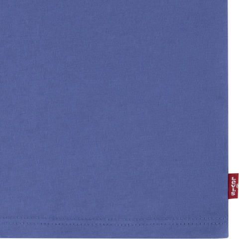 Levis Levi's Kids T-shirt BATWING met logo helderblauw Meisjes Biologisch katoen Ronde hals 116 - Foto 2