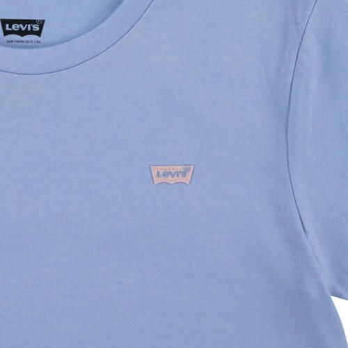 Levis Levi's Kids T-shirt BATWING zachtblauw Meisjes Katoen Ronde hals Effen 116 - Foto 2