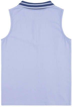 Levis Levi's Kids top lichtblauw Meisjes Katoen Polokraag Effen 164 - Foto 3