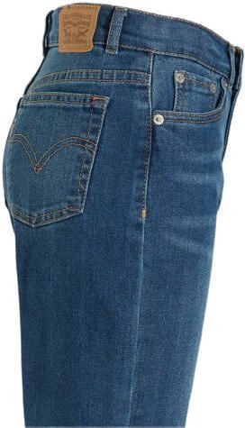 Levis Levi's mom jeans all the feels Blauw Meisjes Stretchdenim Effen 158 - Foto 1