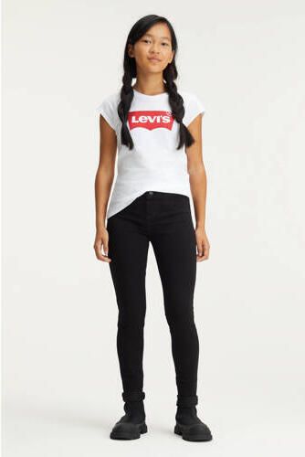 Levis Levi's skinny jegging black Jeans Zwart Meisjes Denim Effen 128 - Foto 3