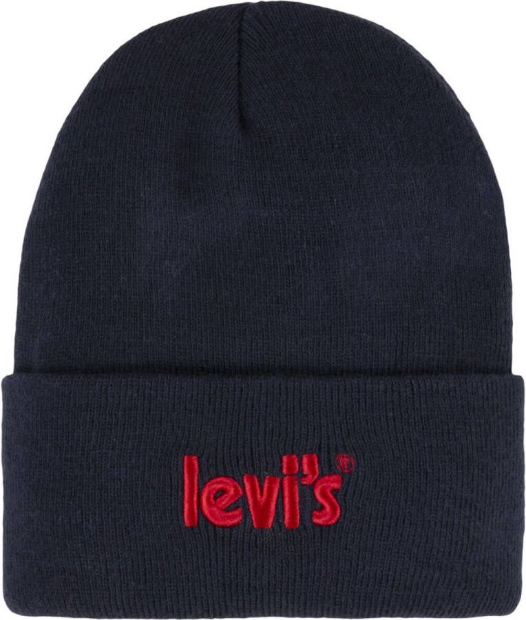 Levi's Kidswear Beanie LAN POSTER LOGO BEANIE (1 stuk)