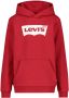 Levis Levi's Kids hoodie met logo rood wit Sweater Logo 116 - Thumbnail 2