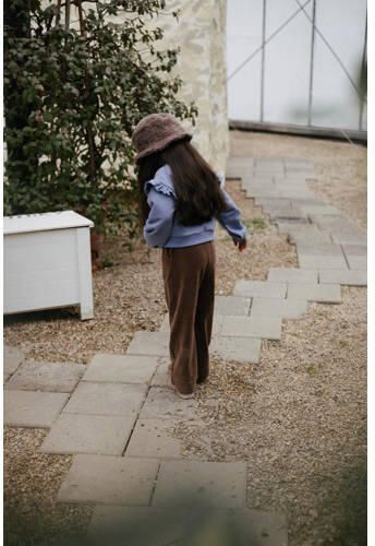 LEVV corduroy broek GUUSKE bruin Effen 104 | Broek van