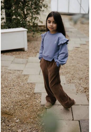 LEVV corduroy broek GUUSKE bruin Effen 104 | Broek van - Foto 2