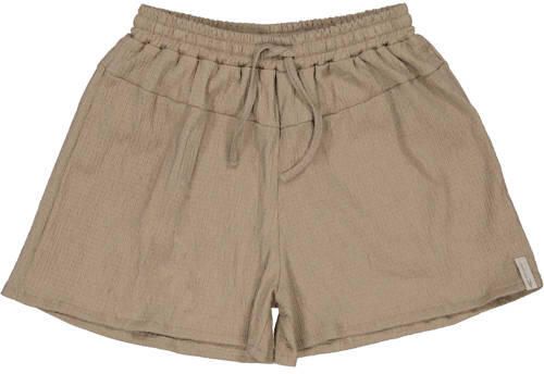 LEVV Little regular casual short taupe Korte broek Bruin Meisjes Polyester