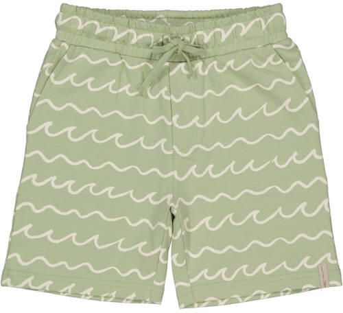 LEVV Little regular waist casual short groen Korte broek Jongens Stretchkatoen