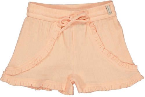 LEVV Little regular waist casual short oranje Korte broek Meisjes Katoen