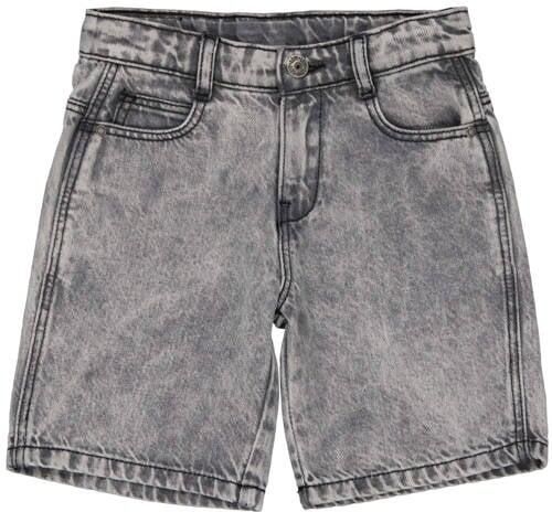 LEVV Little regular waist denim short grey denim Korte broek Grijs Jongens Katoen
