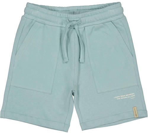 LEVV Little regular waist sweatshort lichtblauw Korte broek Jongens Katoen
