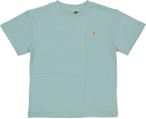 LEVV Little T-shirt lichtblauw Jongens Katoen Ronde hals Effen