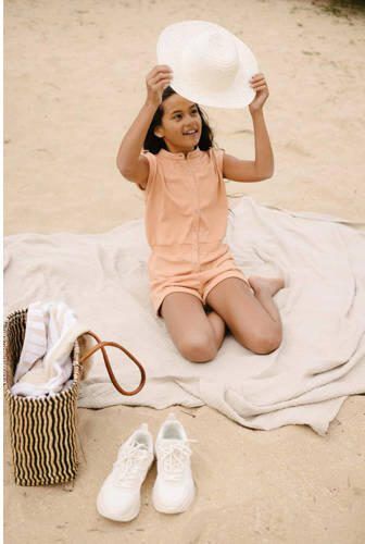 LEVV playsuit KAROON oranje Meisjes Polyester Ronde hals Effen 128 - Foto 2