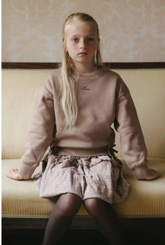LEVV sweater lichtbruin Effen | Sweater van - Foto 2