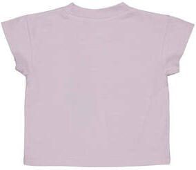 LEVV T-shirt MASHA violet Paars Meisjes Katoen Ronde hals Effen 134