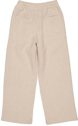 LEVV wide leg broek KELLYL ecru Meisjes Katoen Effen 116