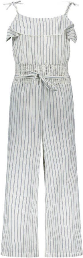 LIKE FLO Dames Jumpsuits Yd Linnen Jumpsuit Lichtblauw