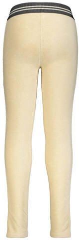 Like Flo gestreepte legging offwhite Wit Meisjes Katoen Streep 116 - Foto 2