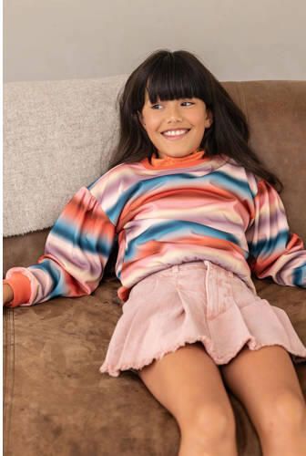 Like Flo gestreepte sweater multi Streep 140 | Sweater van - Foto 4