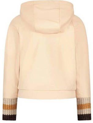 Like Flo hoodie beige Sweater Effen 104 | Sweater van - Foto 2