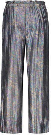 Like Flo metallic straight fit broek grijs multicolor Meisjes Polyester 146 - Foto 2