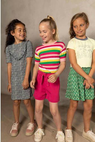 Like Flo regular fit short fuchsia Korte broek Roze Meisjes Katoen Effen 104 - Foto 2