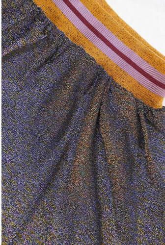 Like Flo rok met glitters bruin oker Meisjes Polyester Meerkleurig 146 - Foto 2