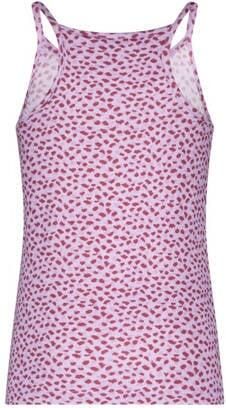 Like Flo singlet met all over print lila paars Meisjes Katoen Ronde hals 104