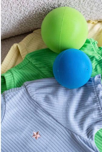 Like Flo T-shirt felgroen Meisjes Viscose Ronde hals Effen 104 - Foto 2