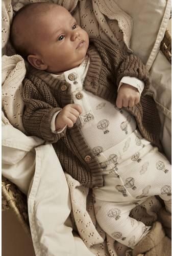 LIL' ATELIER BABY babybroek ecru Jongens Katoen Effen - Foto 2
