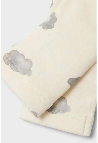 LIL' ATELIER BABY babybroek ecru Stretchkatoen All over print - Foto 2