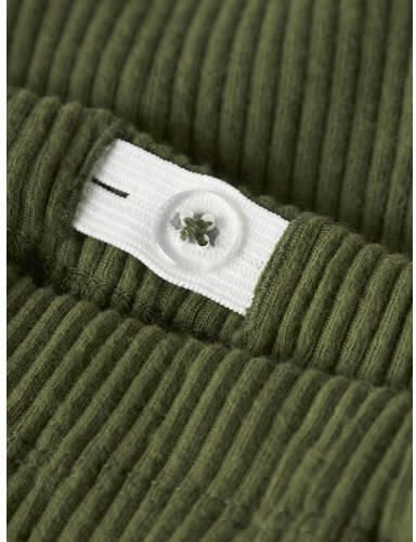 LIL' ATELIER BABY katoenen babybroek groen Jongens Stretchkatoen - Foto 2