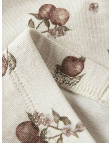 LIL' ATELIER BABY legging met print ecru Meisjes Stretchkatoen All over print - Foto 2