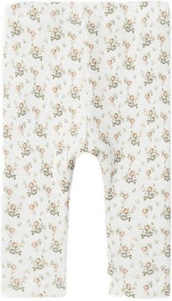 LIL' ATELIER BABY regular fit broek NBFGAGO offwhite Wit Meisjes Katoen 56