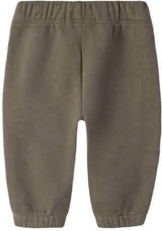 LIL' ATELIER BABY regular fit sweatpants bruin Broek Effen