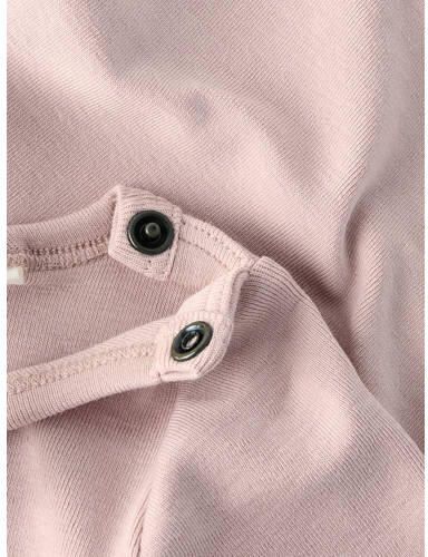 LIL' ATELIER BABY romper lichtroze Katoen Ronde hals Effen - Foto 2