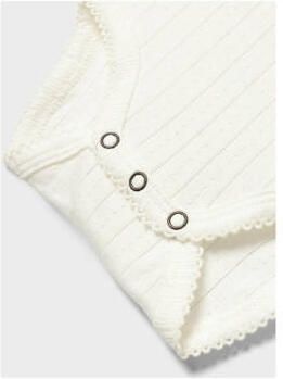 LIL' ATELIER Baby Rompers & Boxpakken Nbfrachel Nis Ls Slim Body Lil Noos Ecru - Foto 3