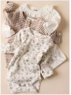 LIL' ATELIER Baby Rompers & Boxpakken Nbfrachel Nis Ls Slim Body Lil Noos Ecru