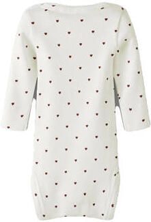LIL' ATELIER BABY romper offwhite rood Ecru Meisjes Stretchkatoen Ronde hals - Foto 5