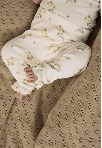 LIL' ATELIER BABY slim legging ecru Meisjes Stretchkatoen All over print - Foto 2