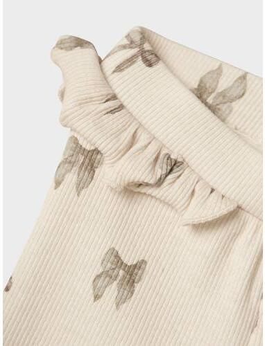 LIL' ATELIER BABY slim legging lichtroze Broek Meisjes Stretchkatoen All over print - Foto 2