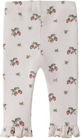 LIL' ATELIER BABY slim legging wit Meisjes Stretchkatoen All over print - Foto 3